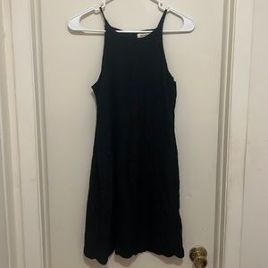 Lightly worn black lace dress